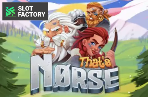 That's Norse